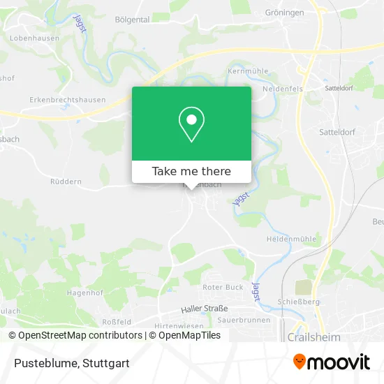 Карта Pusteblume