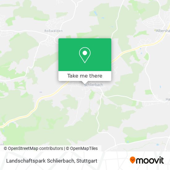 Landschaftspark Schlierbach map