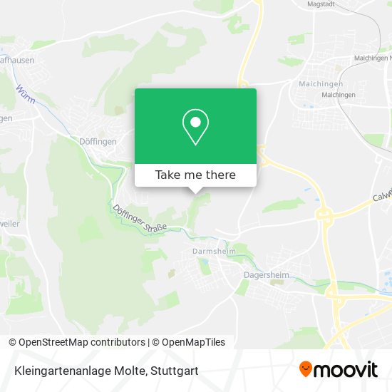 Kleingartenanlage Molte map