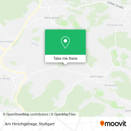 Карта Am Hirschgehege