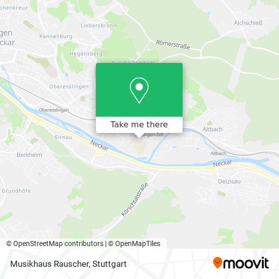 Musikhaus Rauscher map