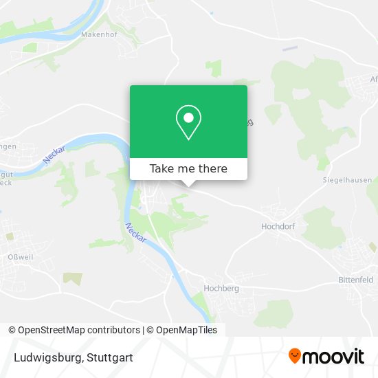 Ludwigsburg map