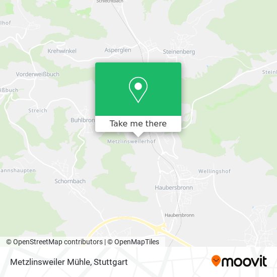 Карта Metzlinsweiler Mühle