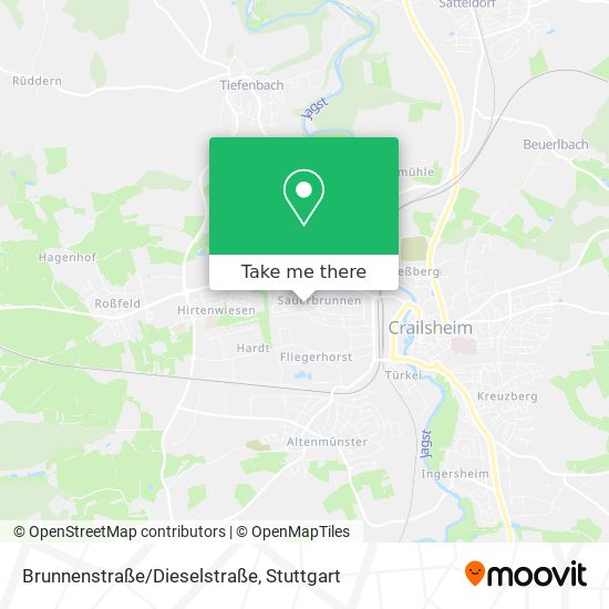Brunnenstraße/Dieselstraße map