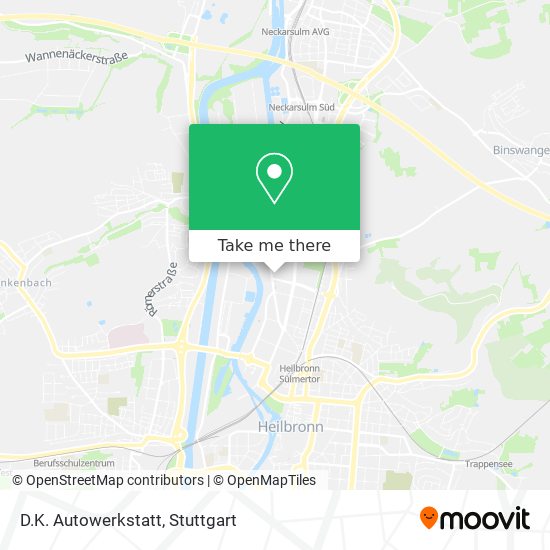 D.K. Autowerkstatt map