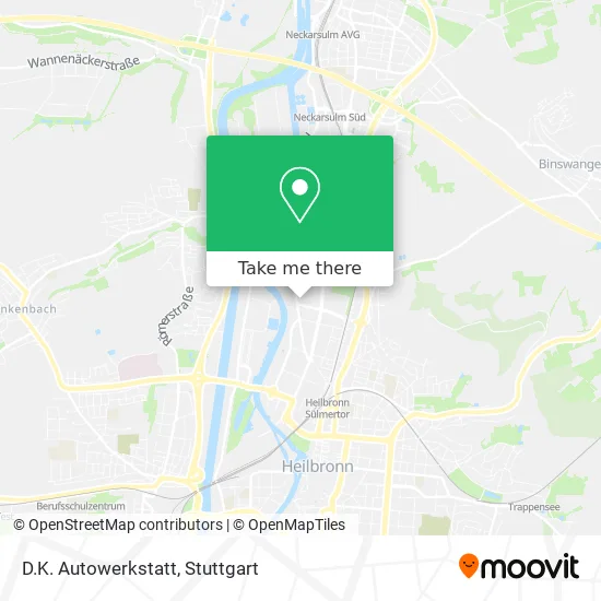Карта D.K. Autowerkstatt