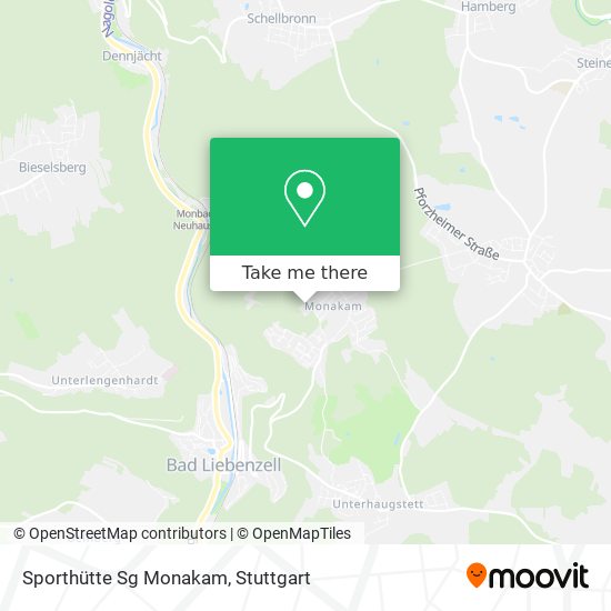 Sporthütte Sg Monakam map