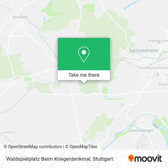 Карта Waldspielplatz Beim Kriegerdenkmal