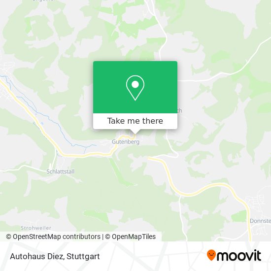 Autohaus Diez map