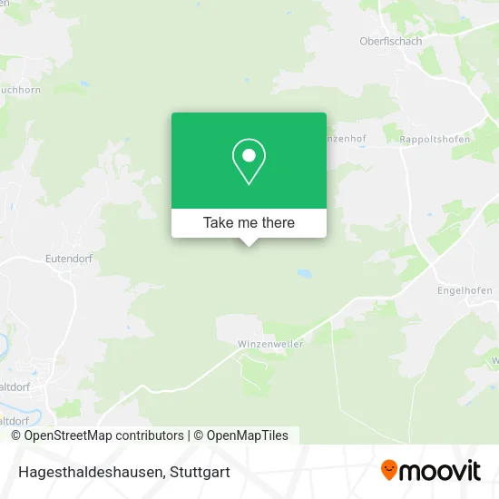 Карта Hagesthaldeshausen