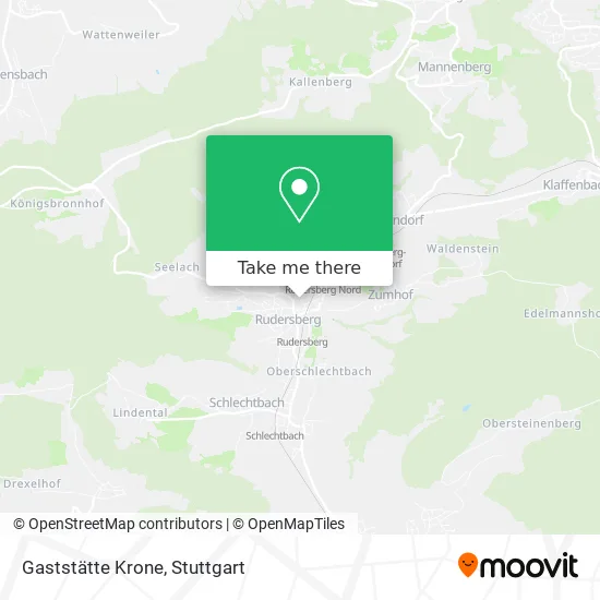 Карта Gaststätte Krone