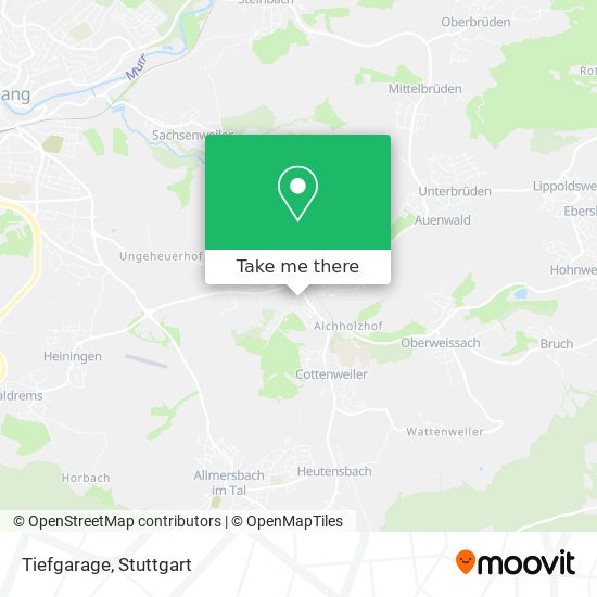 Tiefgarage map