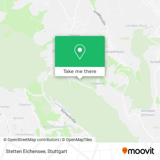 Карта Stetten Eichensee