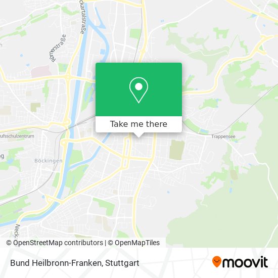 Bund Heilbronn-Franken map