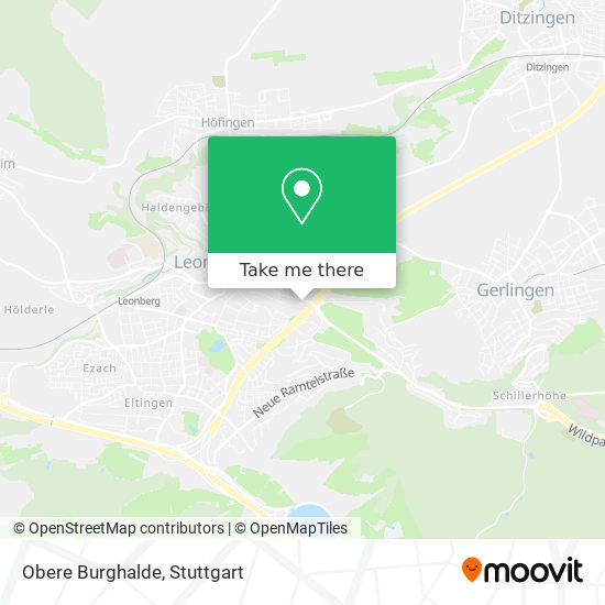 Obere Burghalde map