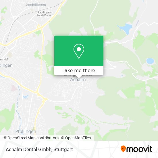 Achalm Dental Gmbh map