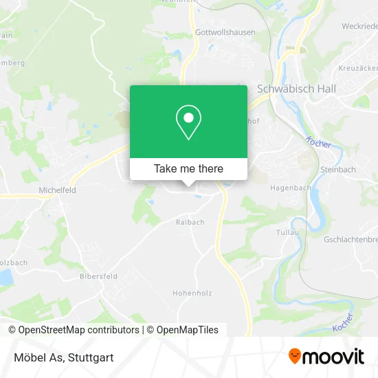 Карта Möbel As