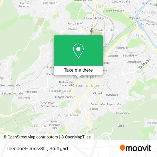 Theodor-Heuss-Str. map