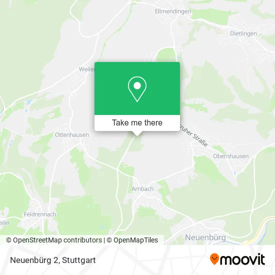 Карта Neuenbürg 2