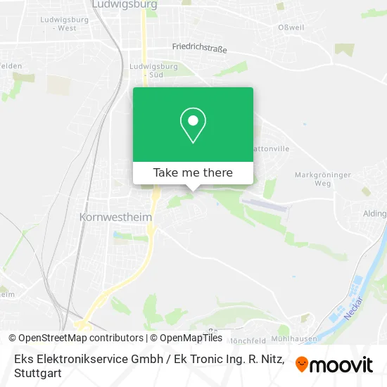 Карта Eks Elektronikservice Gmbh / Ek Tronic Ing. R. Nitz