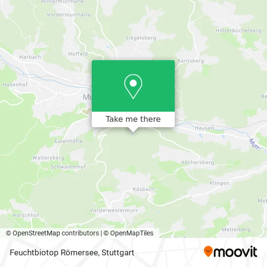 Карта Feuchtbiotop Römersee