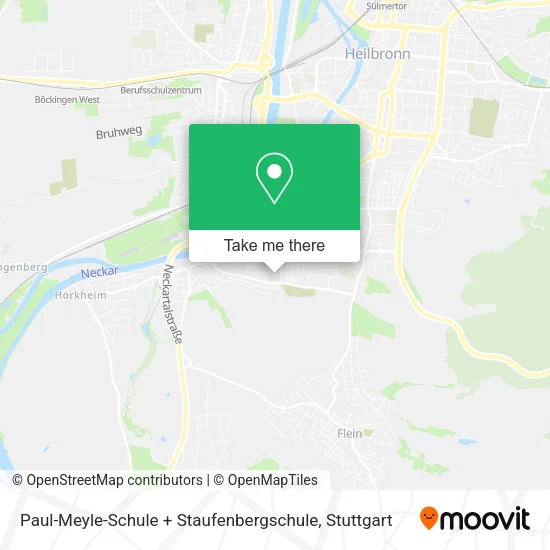 Карта Paul-Meyle-Schule + Staufenbergschule