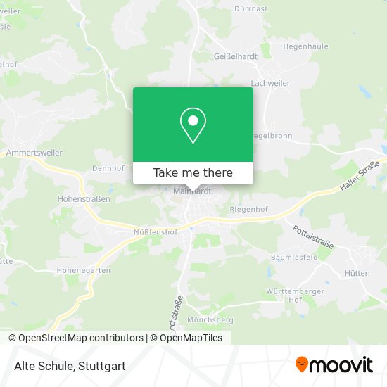 Alte Schule map