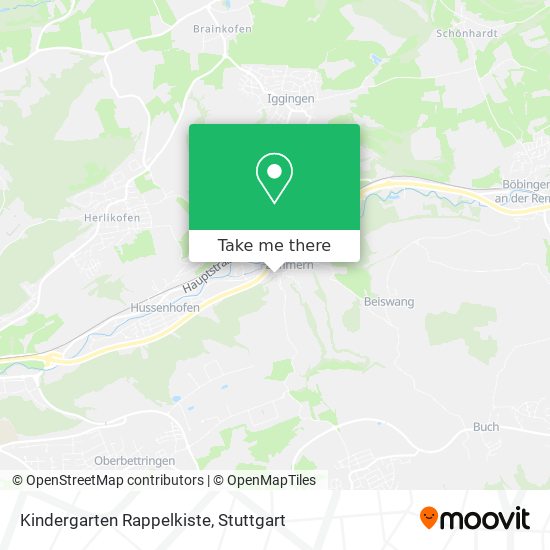 Kindergarten Rappelkiste map