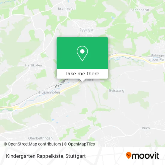 Карта Kindergarten Rappelkiste