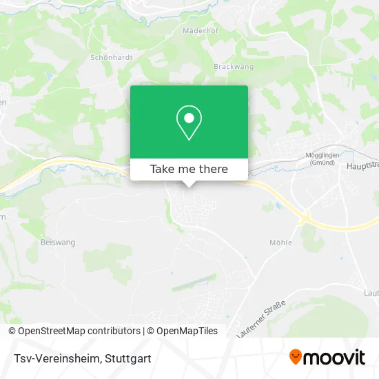 Карта Tsv-Vereinsheim
