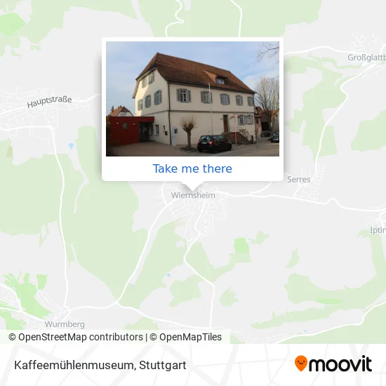 Карта Kaffeemühlenmuseum