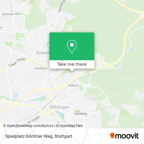 Карта Spielplatz Görlitzer Weg