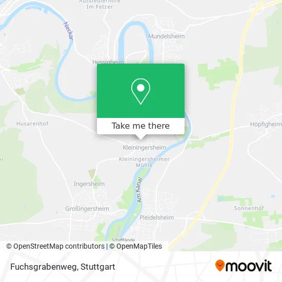 Карта Fuchsgrabenweg