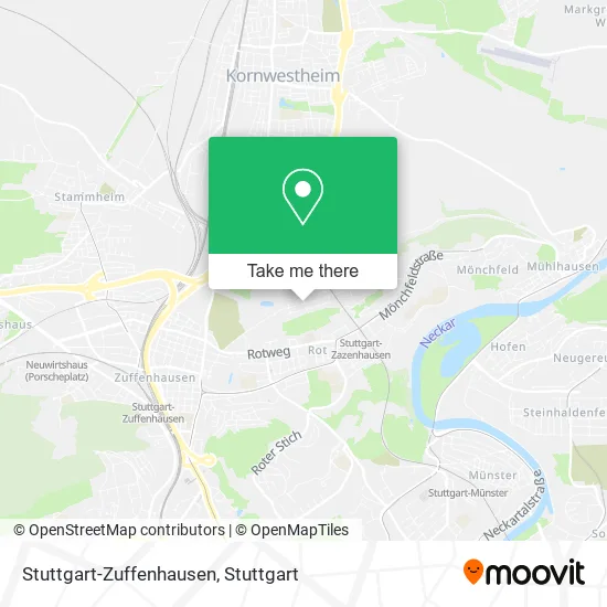 Карта Stuttgart-Zuffenhausen