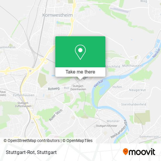 Карта Stuttgart-Rot