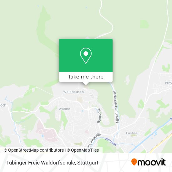 Tübinger Freie Waldorfschule map