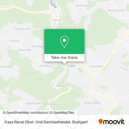 Kaya Recai Obst- Und Gemüsehandel map