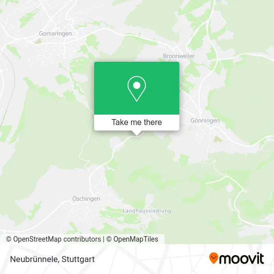 Карта Neubrünnele