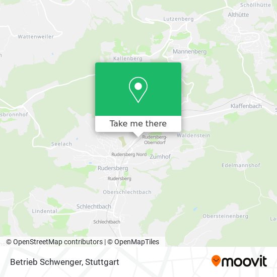 Betrieb Schwenger map