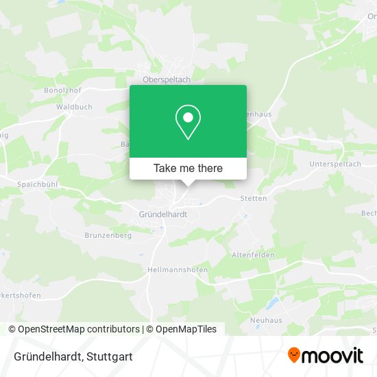 Gründelhardt map