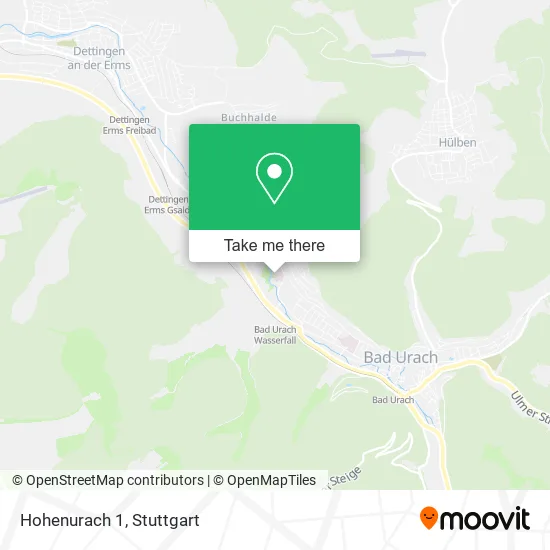 Карта Hohenurach 1