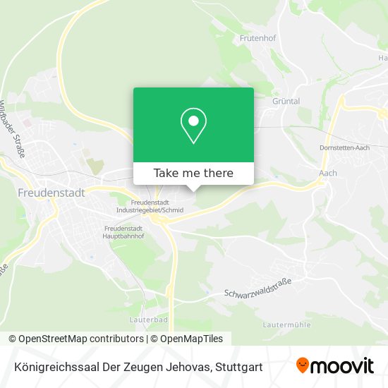 Königreichssaal Der Zeugen Jehovas map