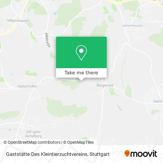 Карта Gaststätte Des Kleintierzuchtvereins