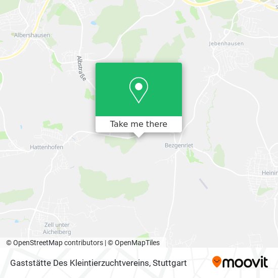 Gaststätte Des Kleintierzuchtvereins map