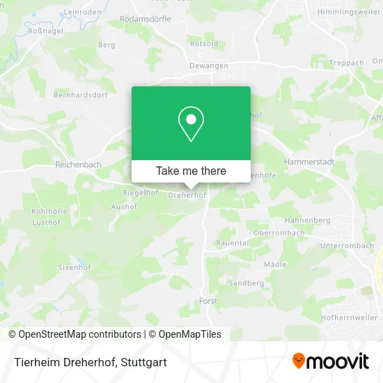 Карта Tierheim Dreherhof