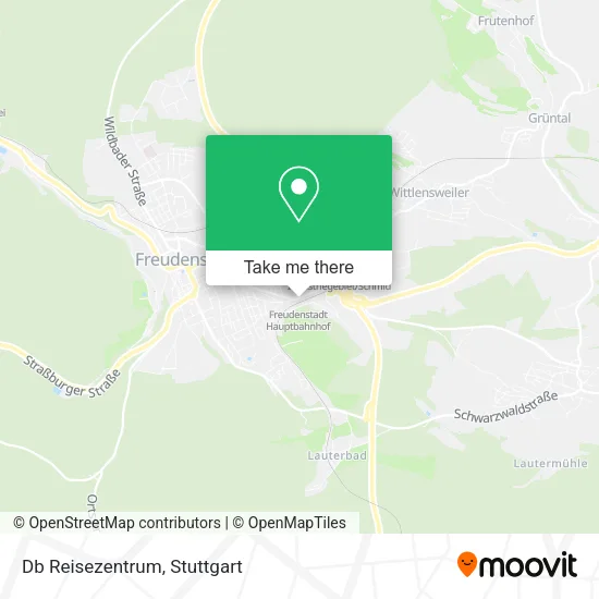 Карта Db Reisezentrum