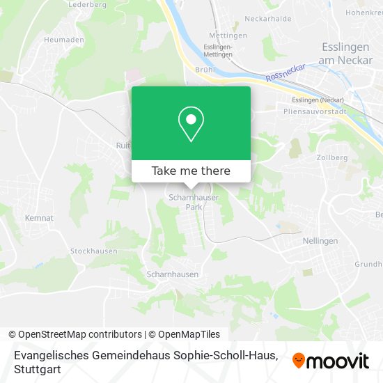 Evangelisches Gemeindehaus Sophie-Scholl-Haus map
