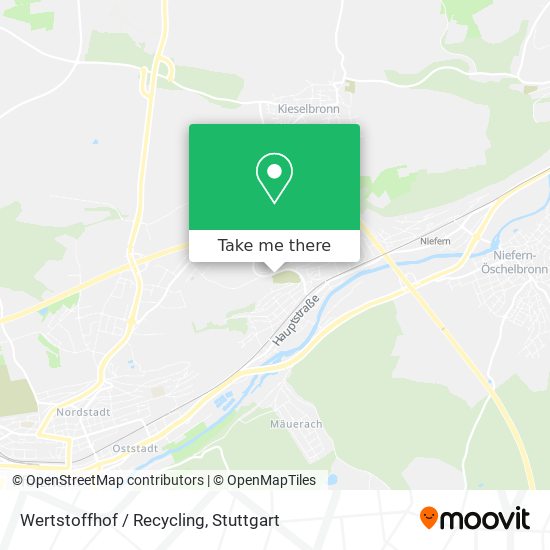 Карта Wertstoffhof / Recycling