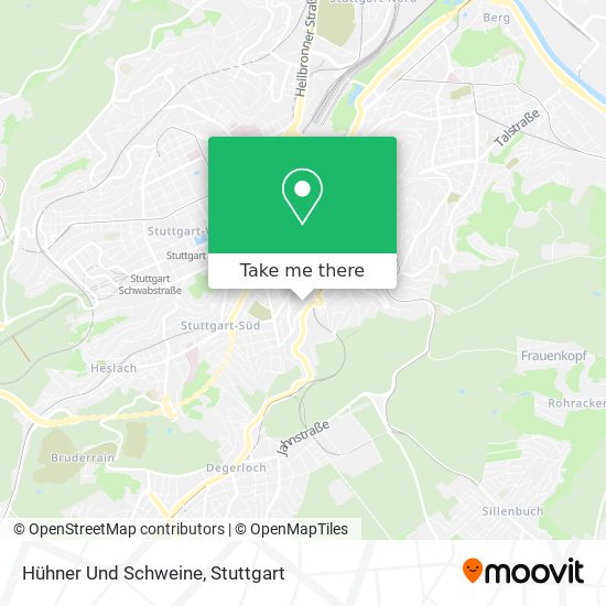 Hühner Und Schweine map