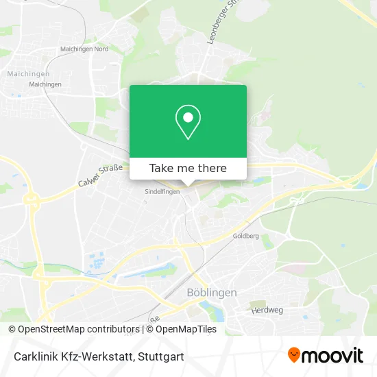 Карта Carklinik Kfz-Werkstatt